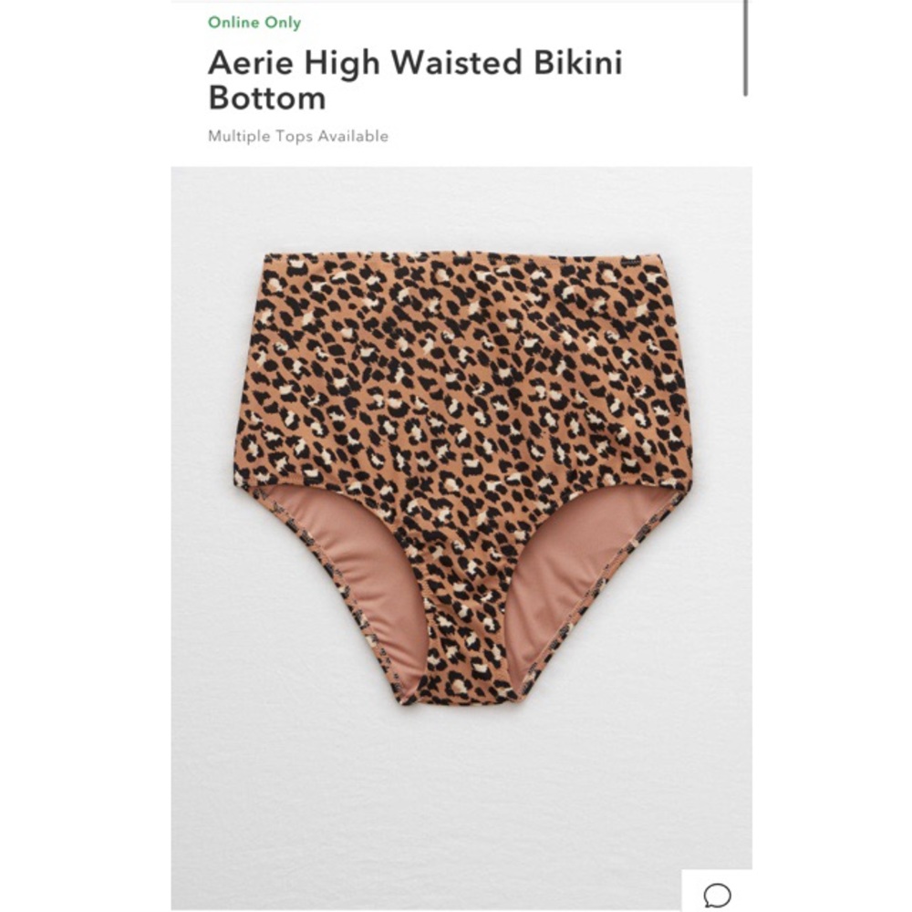 AERIE HIGH WAISTED BIKINI BOTTOM